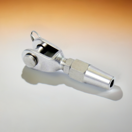 Skruvterminal 4mm Rostfri