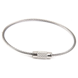 Vajer nyckelring 150mm