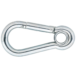 Karbinhake med ögla 5 x 50mm