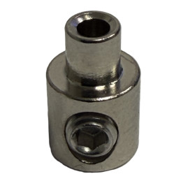 Vajerlås med centreringsnippel