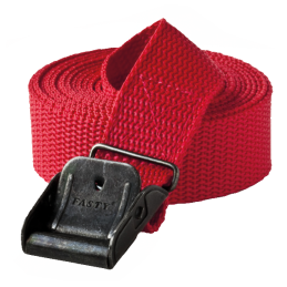 Spännrem 2m Röd Fasty